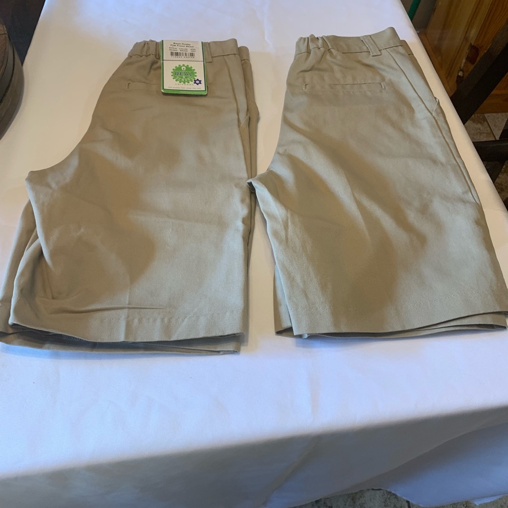 2 pair Real school Uniform shorts 10H.